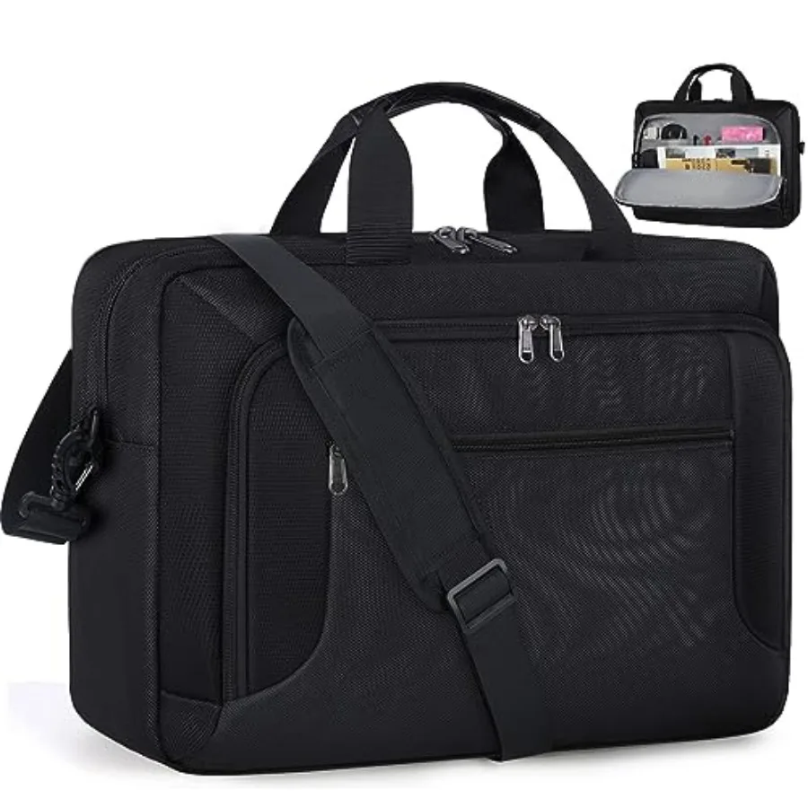 Laptop Bag.3 Laptop Briefcase Large Waterproof Laptop Case for Men Women Business Office Work Computer Bag Adjustable Shoulder
Laptop Bag.3 Laptop Briefcase Large Waterproof Laptop Case for Men Women Business Office Work Computer Bag Adjustable Shoulder