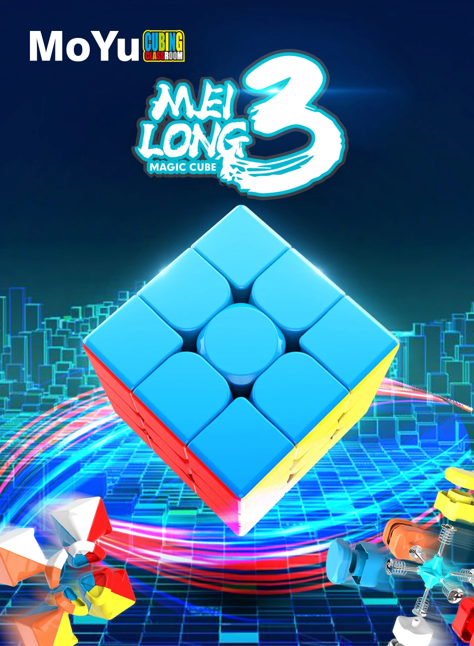 Moyu Meilong 3C 3x3 магический скоростной куб без наклеек профессиональные игрушки-фиджеты Meilong 3x3 Куб ВОЛШЕБНЫЙ пазл
Moyu Meilong 3C 3x3 магический скоростной куб без наклеек профессиональные игрушки-фиджеты Meilong 3x3 Куб ВОЛШЕБНЫЙ пазл