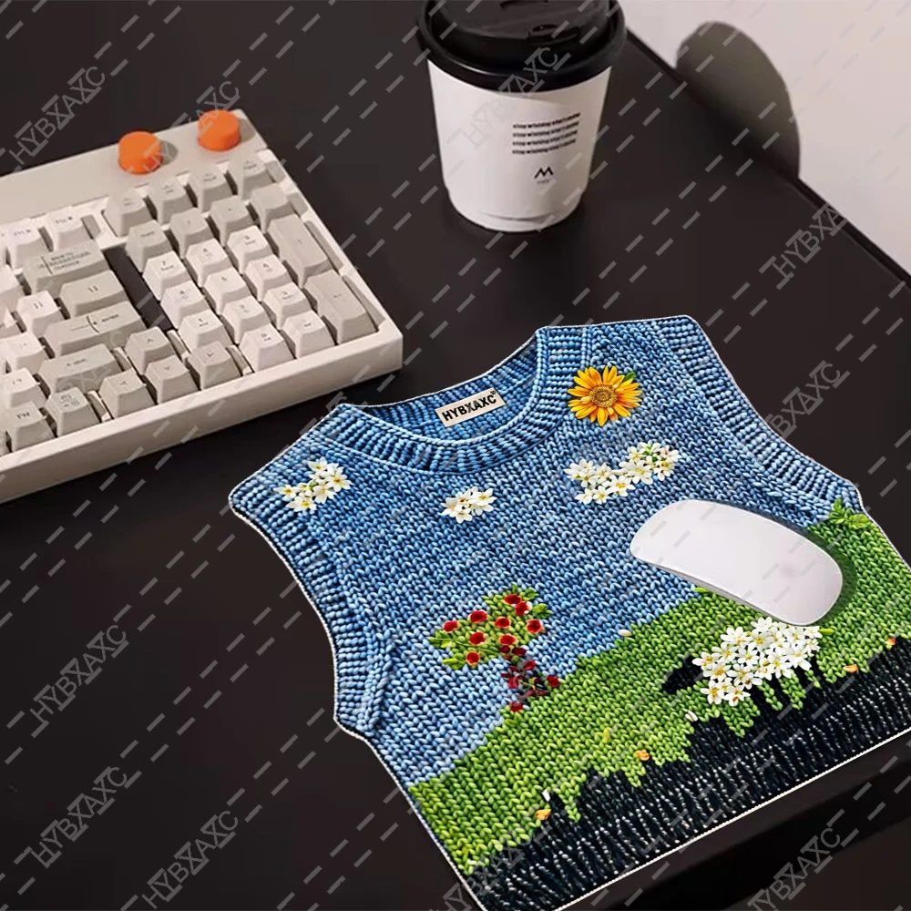 Creative Cute Knitted Sweater Mouse Pad Anti-slip Thickened Desk Cushion Diatomite Durable Table Mat Desktop
Creative Cute Knitted Sweater Mouse Pad Anti-slip Thickened Desk Cushion Diatomite Durable Table Mat Desktop