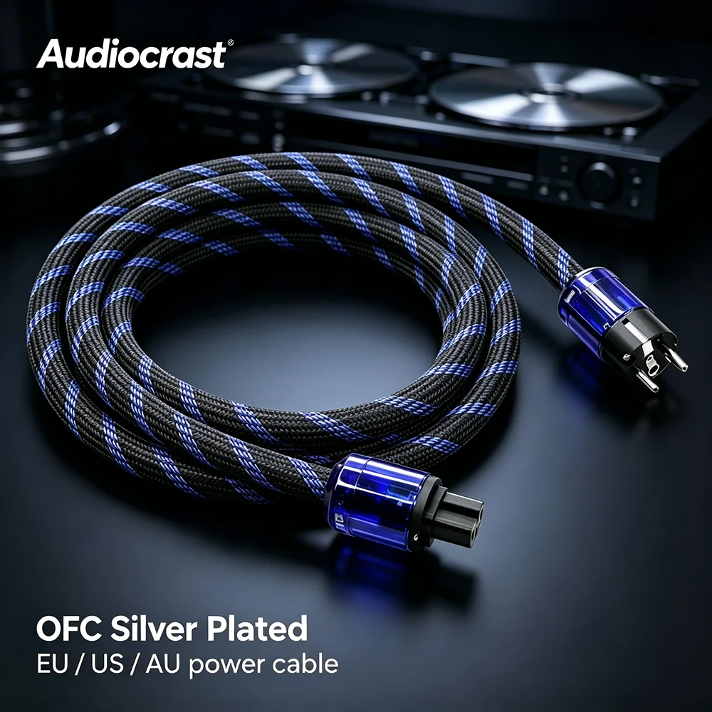 Audiophile Grade EU Schuko Mains Power Cable Hi-End AC Audio Cord P0411
Audiophile Grade EU Schuko Mains Power Cable Hi-End AC Audio Cord P0411