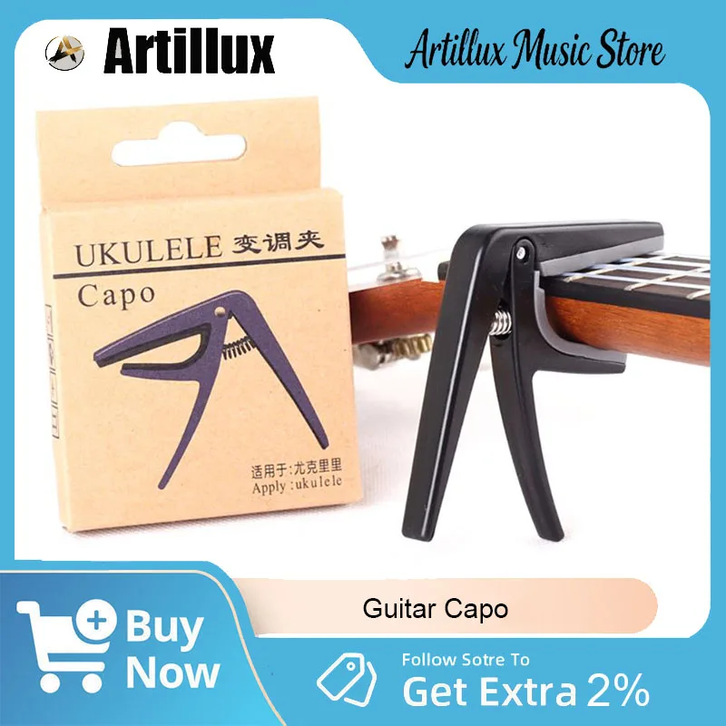 Каподастр Artillux для укулеле, 4 струны, профессиональный, для гитары, одноручный, быстросъемный, запчасти и аксессуары для гитары
Каподастр Artillux для укулеле, 4 струны, профессиональный, для гитары, одноручный, быстросъемный, запчасти и аксессуары для гитары