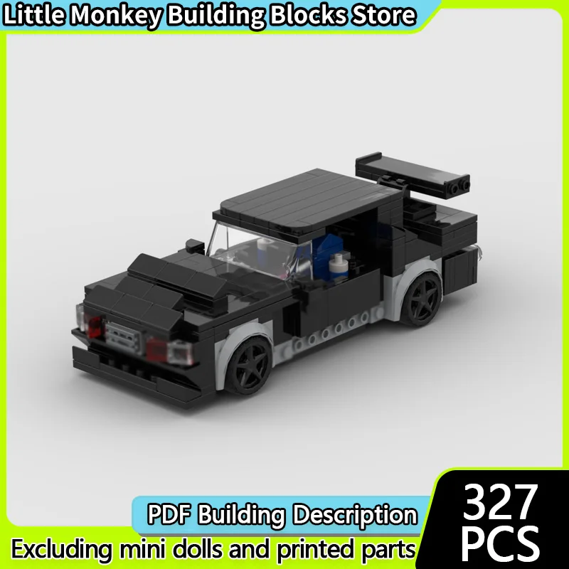 Модель скоростного гоночного автомобиля MOC, строительные кирпичи FJ-02, черный дрифтовый автомобиль, модульная технология, детские праздничные подарки, сборные игрушки, костюм
Модель скоростного гоночного автомобиля MOC, строительные кирпичи FJ-02, черный дрифтовый автомобиль, модульная технология, детские праздничные подарки, сборные игрушки, костюм