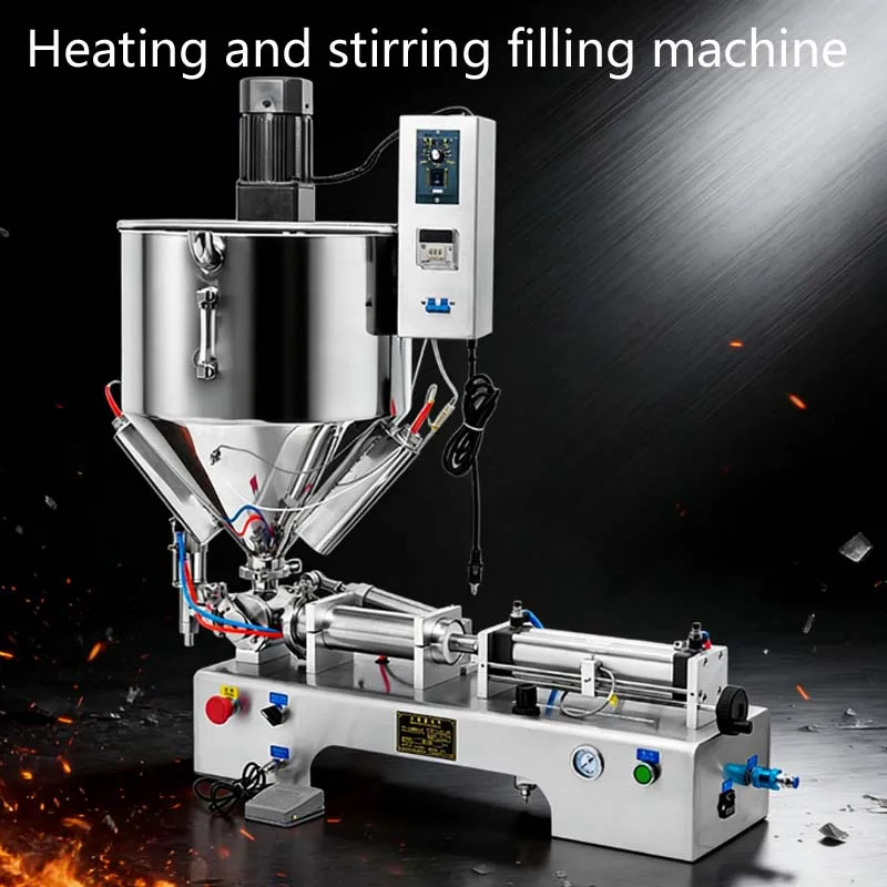 Chocolate Peanut Butter Filling Machine With Mixer Heater Mixing Heating Hopper Honey Granules Filler Best Price
Chocolate Peanut Butter Filling Machine With Mixer Heater Mixing Heating Hopper Honey Granules Filler Best Price