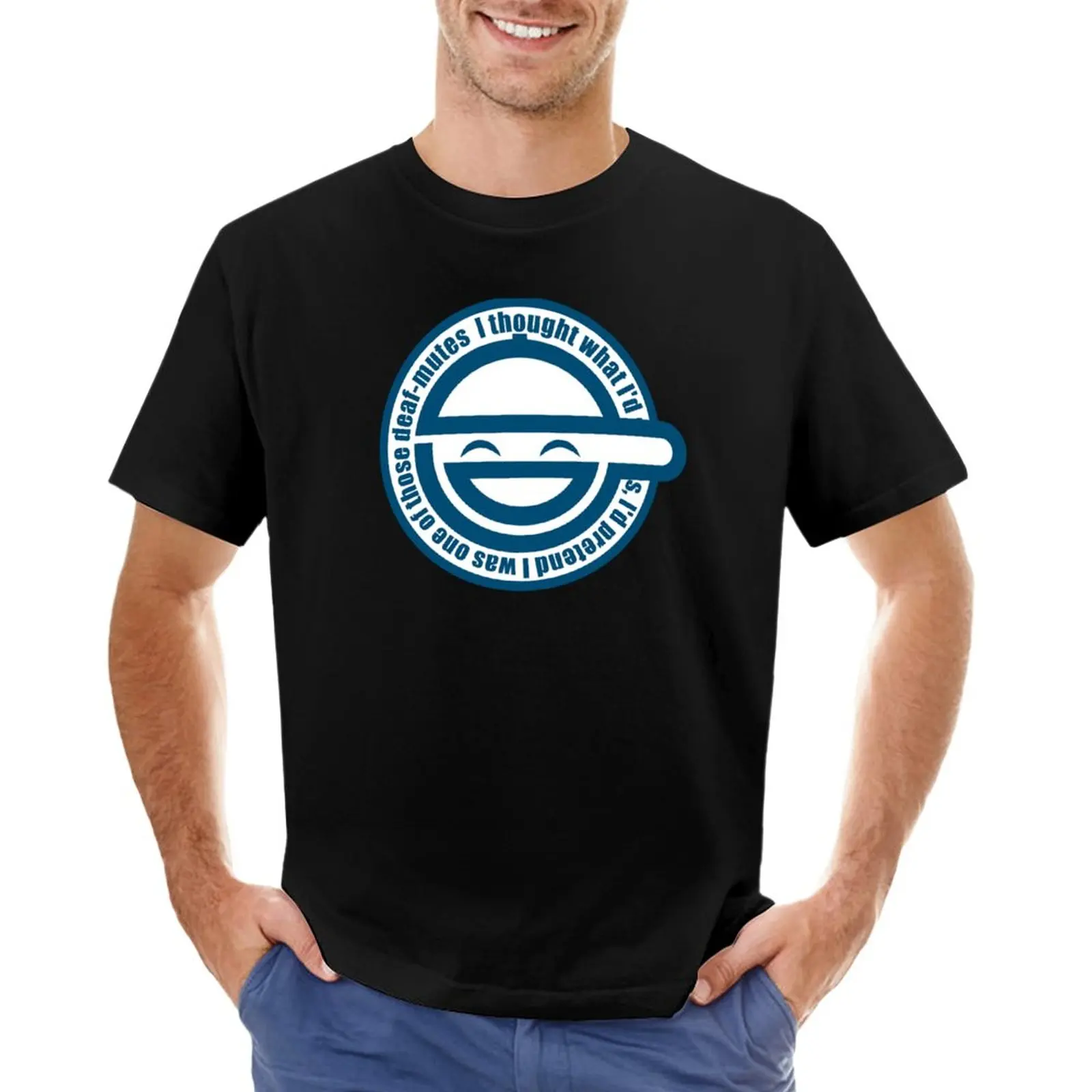 Laughing Man - GHOST IN THE SHELL T-Shirt quick-drying t-shirt anime Short sleeve mens graphic t-shirts hip hop
Laughing Man - GHOST IN THE SHELL T-Shirt quick-drying t-shirt anime Short sleeve mens graphic t-shirts hip hop