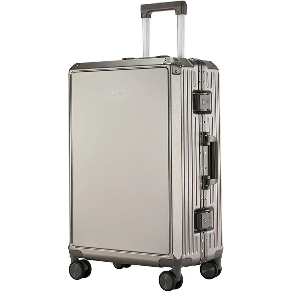 Lightweight 24 4-Wheel Medium Cabin Luggage in Grey with Zipper
Lightweight 24 4-Wheel Medium Cabin Luggage in Grey with Zipper