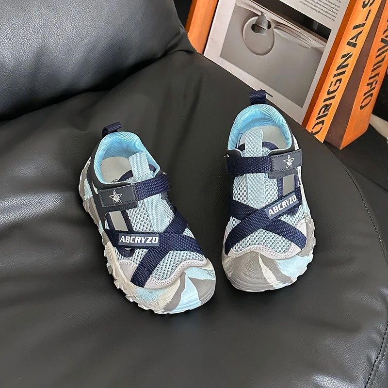 Kids Closed Toe Sandals Anti-Collision Toe Protection Breathable Mesh Sneakers Comfort Non-Slip Sole for Kindergarten Nursery
Kids Closed Toe Sandals Anti-Collision Toe Protection Breathable Mesh Sneakers Comfort Non-Slip Sole for Kindergarten Nursery