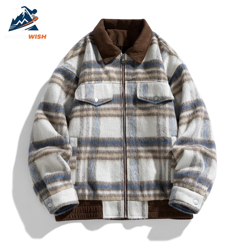 MONEYWISH Men Jacket 2025 Light Luxury Plaid Stripe Comfortable Breathable Collar Jacket Outdoor Casual Winter Men Zipper Jacket
MONEYWISH Men Jacket 2025 Light Luxury Plaid Stripe Comfortable Breathable Collar Jacket Outdoor Casual Winter Men Zipper Jacket