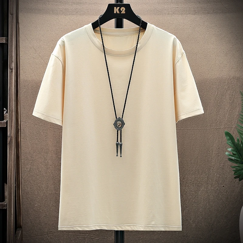 MEN'S summer short sleeve T-shirt trendy loose thin crew neck half sleeve tshirt Korean style tee tops
MEN'S summer short sleeve T-shirt trendy loose thin crew neck half sleeve tshirt Korean style tee tops