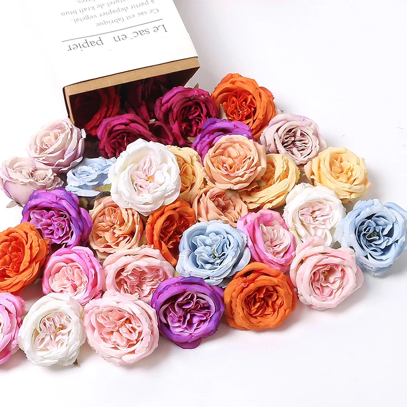 10Pcs Rose Artificial Flowers Silk Fake Flowers Heads for Home Decor Wedding Decoration Bridal DIY Wreath Ornaments Accessories
10Pcs Rose Artificial Flowers Silk Fake Flowers Heads for Home Decor Wedding Decoration Bridal DIY Wreath Ornaments Accessories