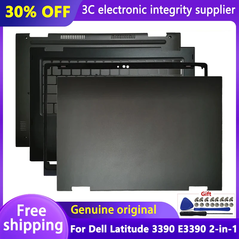 Совершенно новый чехол для ноутбука Latitude 3390 E3390 2-в-1, задняя крышка с ЖК-дисплеем для ноутбука, передняя панель, упор для рук, нижняя часть корпуса, аксессуары
Совершенно новый чехол для ноутбука Latitude 3390 E3390 2-в-1, задняя крышка с ЖК-дисплеем для ноутбука, передняя панель, упор для рук, нижняя часть корпуса, аксессуары