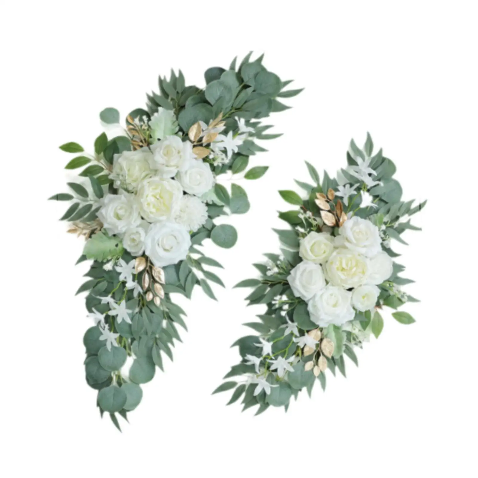 2x Wedding Arch Flowers Rustic Green Leaves Artificial Flower Swag Wedding Arch Wreath for Ceremony Party Reception Window Wall
2x Wedding Arch Flowers Rustic Green Leaves Artificial Flower Swag Wedding Arch Wreath for Ceremony Party Reception Window Wall