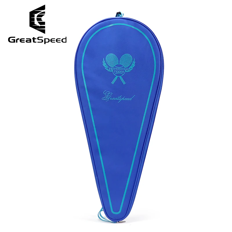 GREATSPEED Oxford Cloth Tennis Racket Cover, 27-inch Single Racket Protective Case
