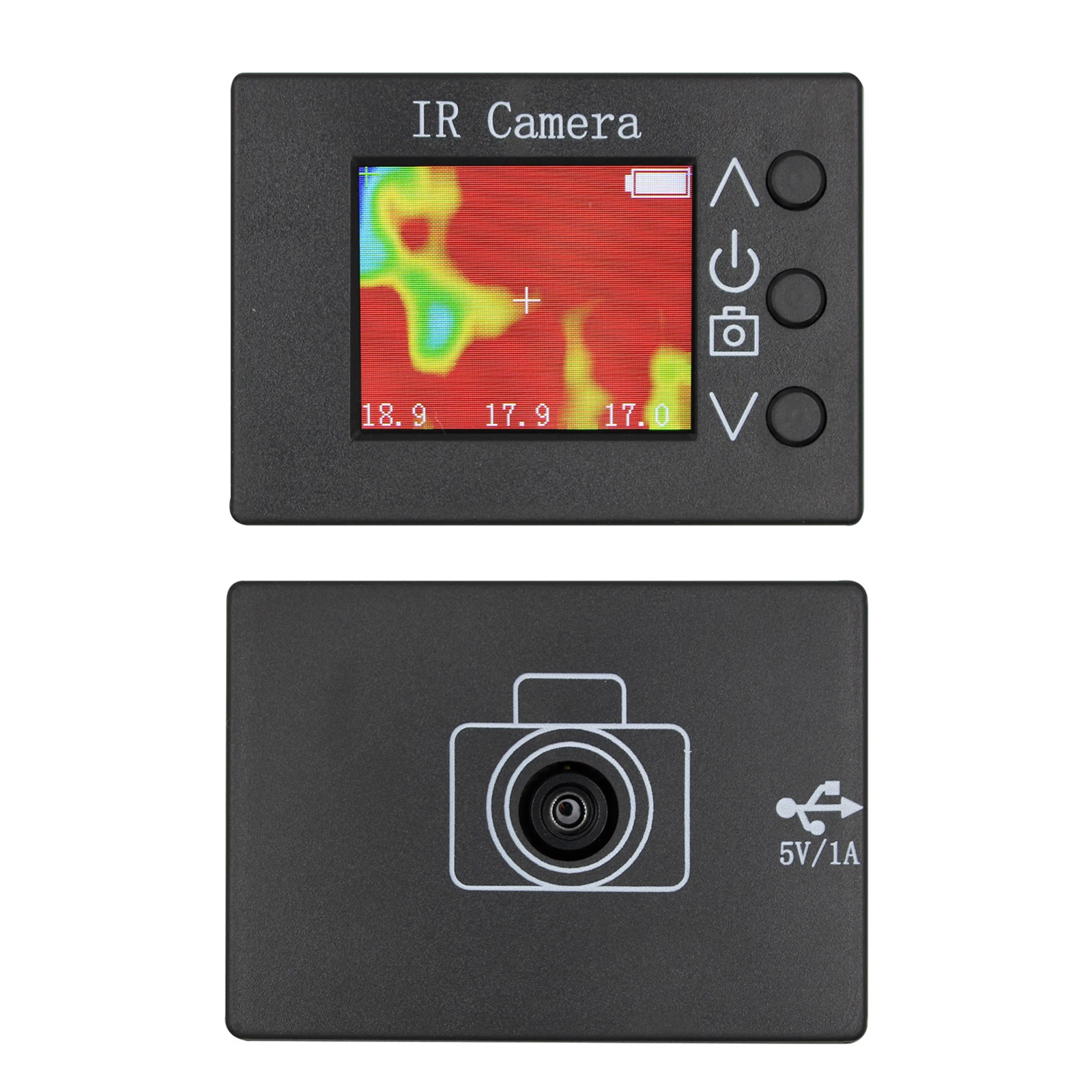 Цифровая тепловизионная камера Mlx90640, 1,8 дюйма, ЖК-дисплей, Usb-зарядка, тепловизионная камера, детектор температуры тела
Цифровая тепловизионная камера Mlx90640, 1,8 дюйма, ЖК-дисплей, Usb-зарядка, тепловизионная камера, детектор температуры тела