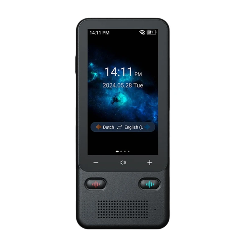 Новый портативный аудиопереводчик T18PRO, 138-язычный умный переводчик в автоном режиме в режиме реального времени, умный голос, фотопереводчик с искусственным интеллектом-A38R
Новый портативный аудиопереводчик T18PRO, 138-язычный умный переводчик в автоном режиме в режиме реального времени, умный голос, фотопереводчик с искусственным интеллектом-A38R