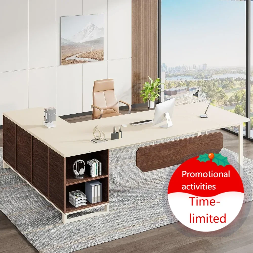 Популярный стол руководителя 70,8 дюймов с тумбой для документов 55 дюймов, современный компьютерный стол L-образной формы с полками и шкафом для хранения, большой L-образный стол.
Популярный стол руководителя 70,8 дюймов с тумбой для документов 55 дюймов, современный компьютерный стол L-образной формы с полками и шкафом для хранения, большой L-образный стол.