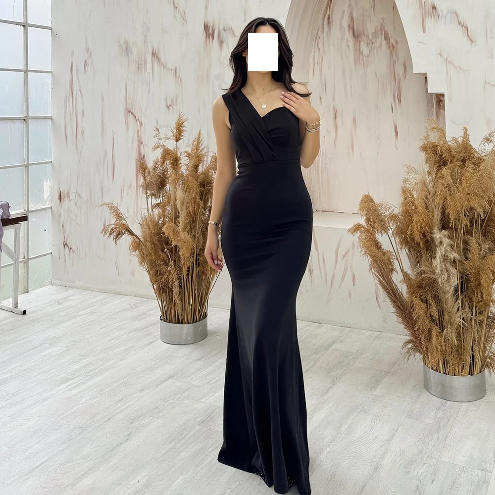 Straight One Shoulder Floor Length Elegant Party Dresses Woman Jersey Sleeveless Sweep Train Solid Color Special Occasion Gowns
Straight One Shoulder Floor Length Elegant Party Dresses Woman Jersey Sleeveless Sweep Train Solid Color Special Occasion Gowns