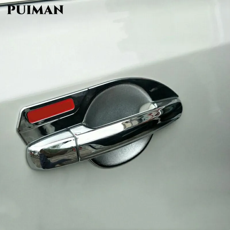 For Suzuki Vitara 2015 2016 -2019 Car Accessories Chrome Car Door Handles Cover Trim Side Door Handle Cover with Smart Holes
For Suzuki Vitara 2015 2016 -2019 Car Accessories Chrome Car Door Handles Cover Trim Side Door Handle Cover with Smart Holes