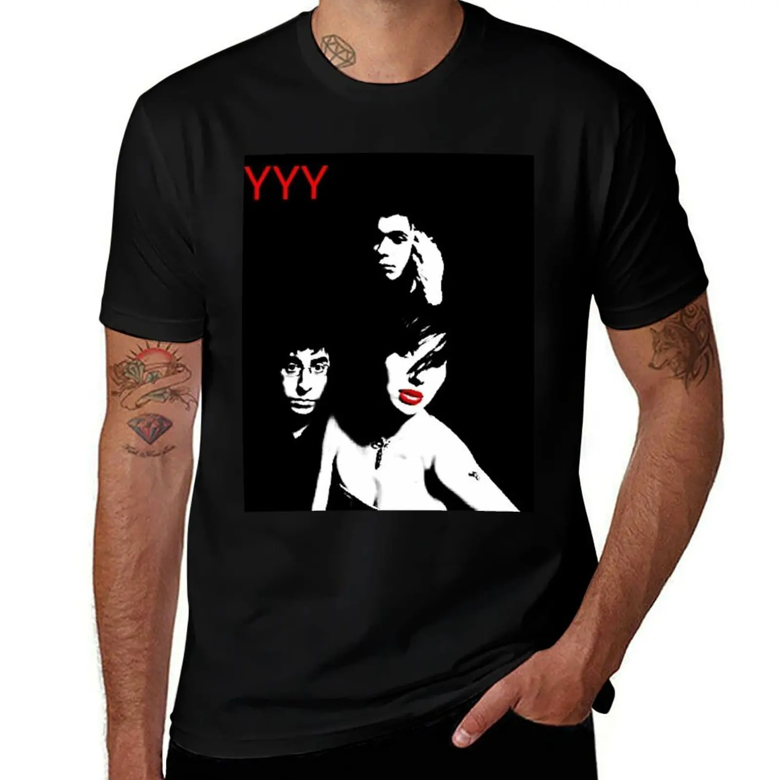 Yeah Yeah Yeahs in Black and White T-Shirt funny t shirts dark humor anime t shirts oversize
Yeah Yeah Yeahs in Black and White T-Shirt funny t shirts dark humor anime t shirts oversize