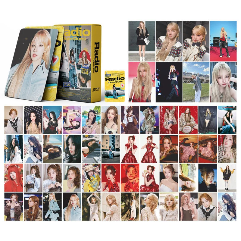 55ZhangYUQIMini truck Song Yuqi's singleRadioPeripheral supportLomoCard KpopPostcard
55ZhangYUQIMini truck Song Yuqi's singleRadioPeripheral supportLomoCard KpopPostcard