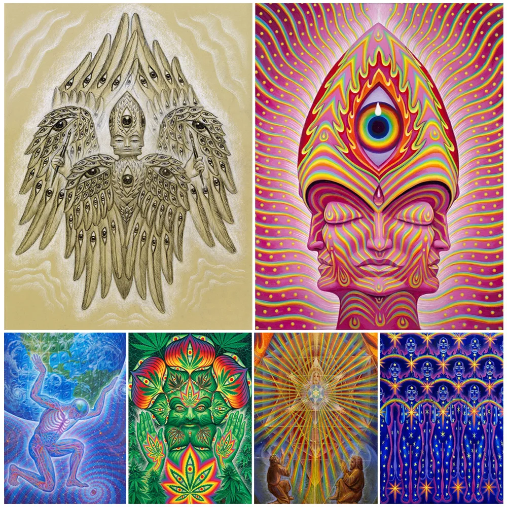 Mysterious Inner Spiritual Power,Vintage Wall Art Canvas Painting Surreal Line Fantasy Art Poster Print Home Decoration Unframed
Mysterious Inner Spiritual Power,Vintage Wall Art Canvas Painting Surreal Line Fantasy Art Poster Print Home Decoration Unframed