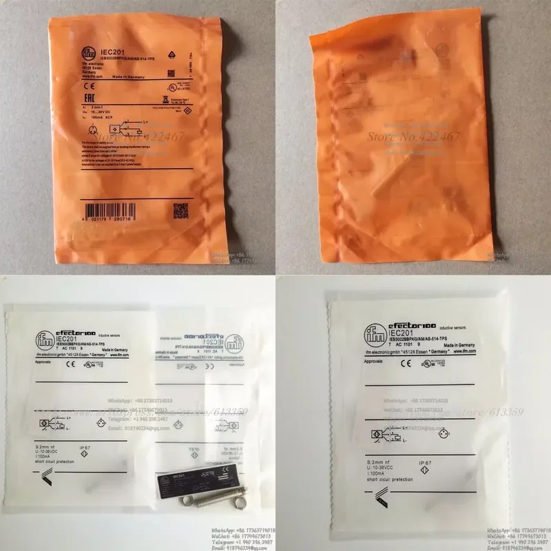 1PC IEC203 IEC200 IEC201 IEC202 IEC210 IFM New High Quality Inductive Sensor
1PC IEC203 IEC200 IEC201 IEC202 IEC210 IFM New High Quality Inductive Sensor