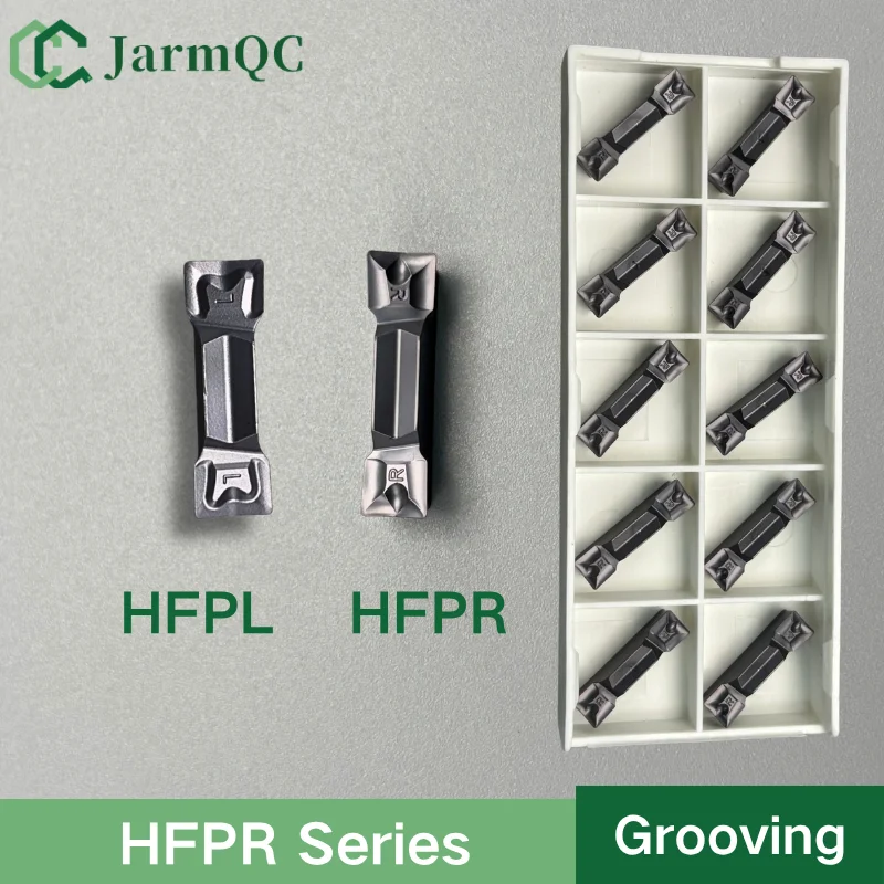 JarmQC Carbide Grooving Blades Hard Alloy Slotting Indexable Inserts for P M K HFPR3003 HFPR5004 HFPL6004 CNC Tool Cutter 10pcs
JarmQC Carbide Grooving Blades Hard Alloy Slotting Indexable Inserts for P M K HFPR3003 HFPR5004 HFPL6004 CNC Tool Cutter 10pcs