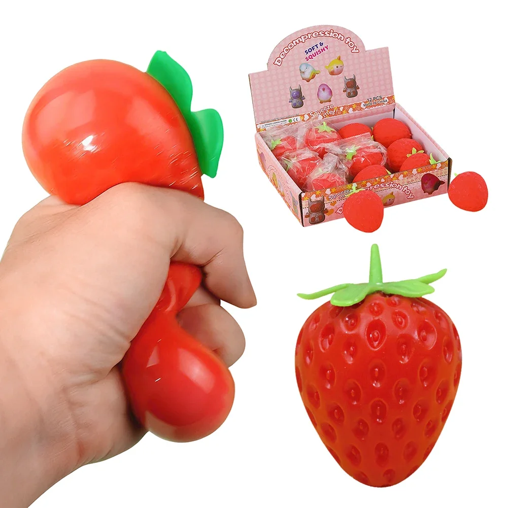 Squeeze Your Stress Away 3D Realistic Strawberry Squishy Super Soft Slow Rebound Washable Anxiety Relief Toy for Office & Home
Squeeze Your Stress Away 3D Realistic Strawberry Squishy Super Soft Slow Rebound Washable Anxiety Relief Toy for Office & Home