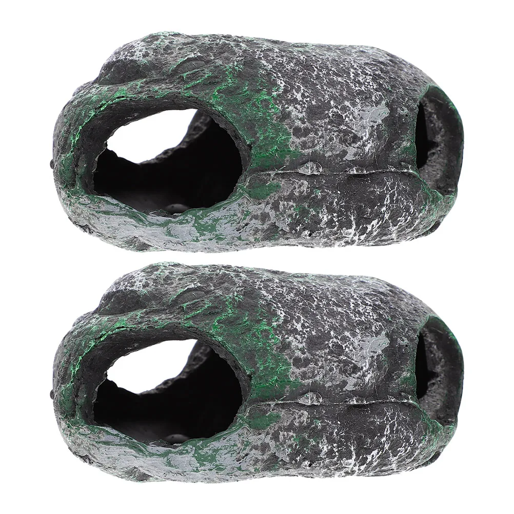 2 Pcs Household Stone Turtle Jar Ornaments Rock for Aquarium Resin Tank Decoration
2 Pcs Household Stone Turtle Jar Ornaments Rock for Aquarium Resin Tank Decoration