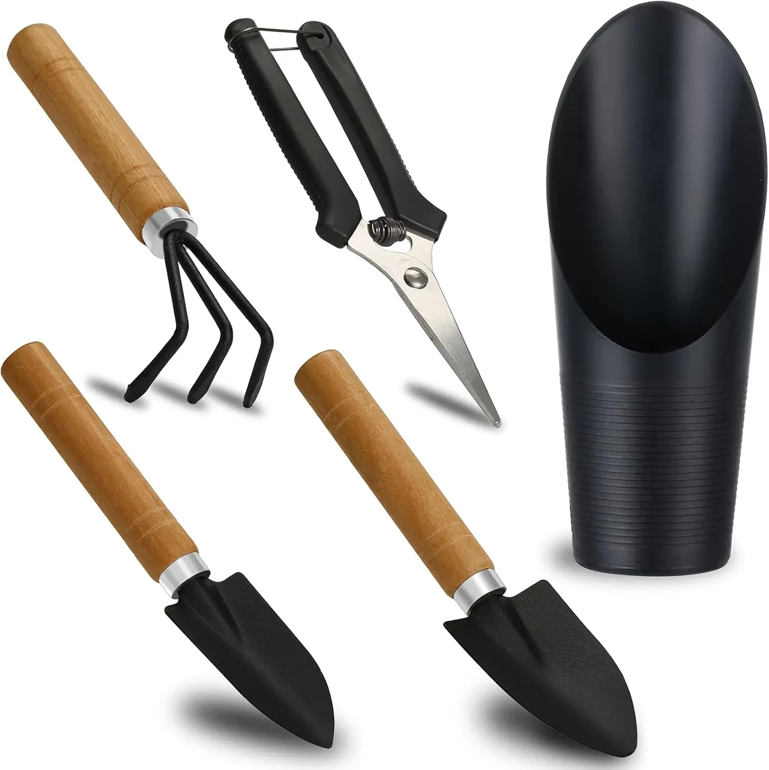 5Pcs Mini Garden Tools Set, Succulent Pruning Tools Kit for Bonsai, Seedling & Houseplant Care
5Pcs Mini Garden Tools Set, Succulent Pruning Tools Kit for Bonsai, Seedling & Houseplant Care