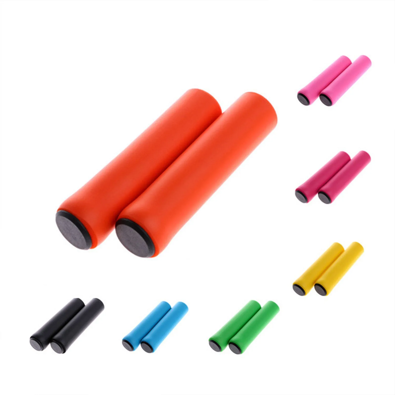 2pcs Soft Sponge Bicycle Handlebar Grips Outdoor Mtb Road Cycling Rubber Grips Cover Anti-Slip Strong Support Grips Bike Part
2pcs Soft Sponge Bicycle Handlebar Grips Outdoor Mtb Road Cycling Rubber Grips Cover Anti-Slip Strong Support Grips Bike Part