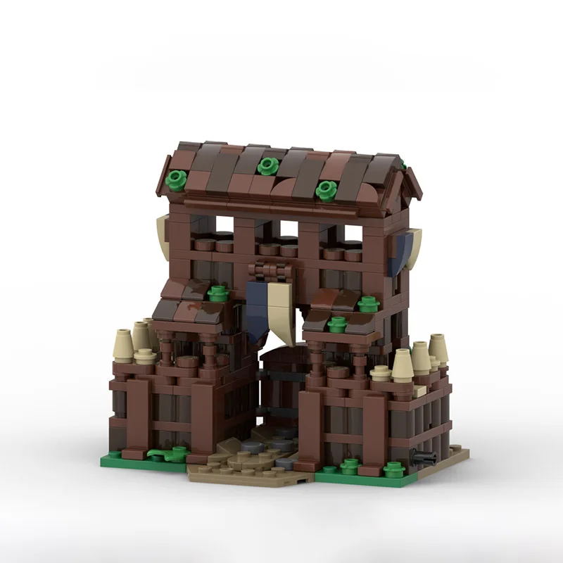 MOC строительные блоки, игрушка, миниатюрный замок, модель садового забора, набор декоративных деталей для творческой сборки - отличный подарок для аль 
MOC строительные блоки, игрушка, миниатюрный замок, модель садового забора, набор декоративных деталей для творческой сборки - отличный подарок для аль