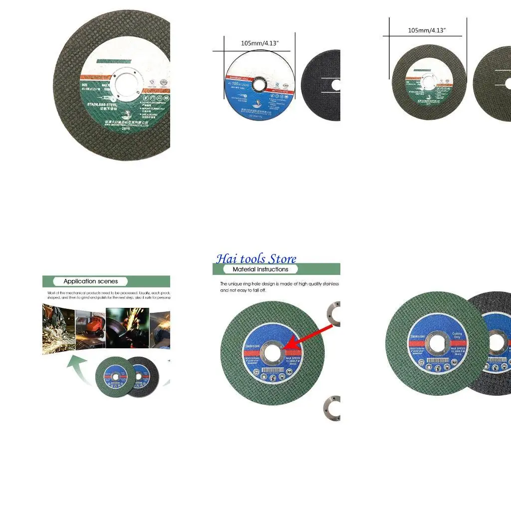 X37E Resin Cut Off Wheel 5pcs/lot 4" Metal Cutting Disc Circular Blade Metal Cutting Tool Rotary Tool Accessories Durable
X37E Resin Cut Off Wheel 5pcs/lot 4" Metal Cutting Disc Circular Blade Metal Cutting Tool Rotary Tool Accessories Durable