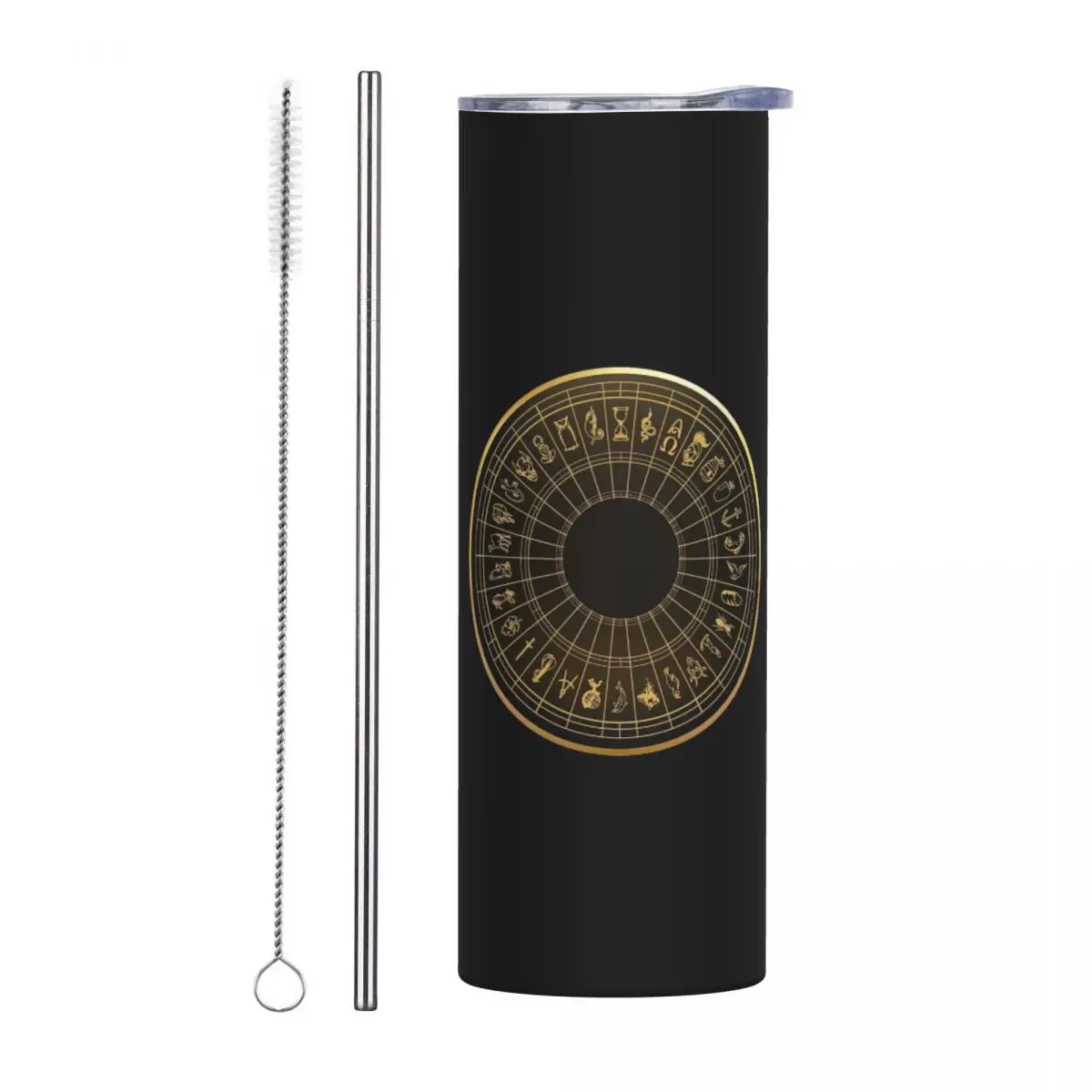 Alethiometer Golden Symbols Stainless Steel Tumbler Vacuum Insulated Mug Thermal Cold Cups Straws With Lid 20oz
Alethiometer Golden Symbols Stainless Steel Tumbler Vacuum Insulated Mug Thermal Cold Cups Straws With Lid 20oz