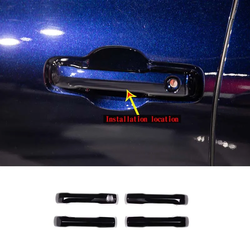 4Pcs ABS Gloss Black Carbon Fiber Car Door Handle Cover Trim For Toyota Tundra 2022-2023 Auto Exterior Accessories
4Pcs ABS Gloss Black Carbon Fiber Car Door Handle Cover Trim For Toyota Tundra 2022-2023 Auto Exterior Accessories