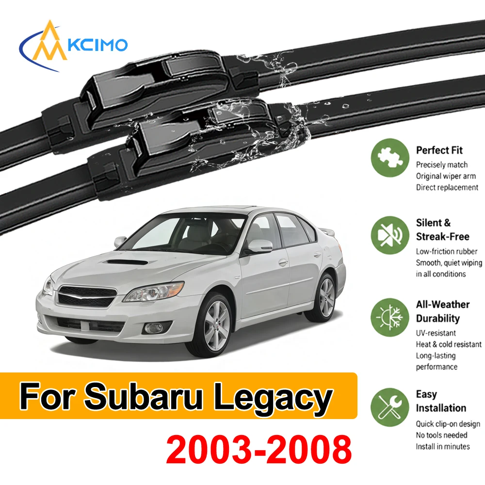 Quiet Windscreen Wiper Blades For Subaru Legacy BL/BP 2003-2008 Silent Streak-Free All Weather Front Windshield Wipers
Quiet Windscreen Wiper Blades For Subaru Legacy BL/BP 2003-2008 Silent Streak-Free All Weather Front Windshield Wipers