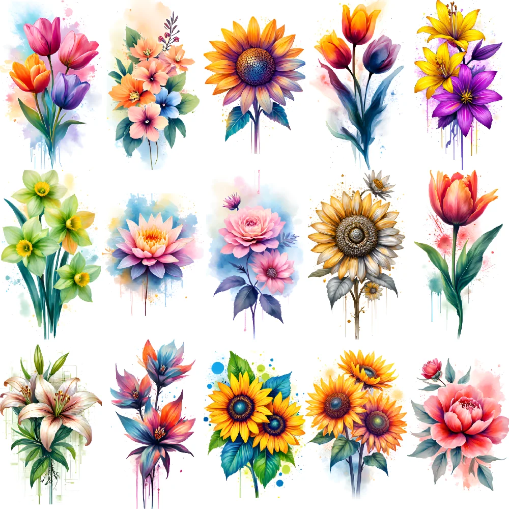 9pcs Temporary Tattoo Flower Tattoos Watercolor Temporary Tattoo Stickers For Children Shoulders Arms
9pcs Temporary Tattoo Flower Tattoos Watercolor Temporary Tattoo Stickers For Children Shoulders Arms