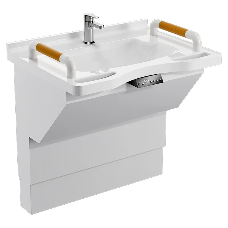 Intelligent lifting basin integrated basin bathroom cabinet elderly disabled toilet washbasin washbasin handrail help
Intelligent lifting basin integrated basin bathroom cabinet elderly disabled toilet washbasin washbasin handrail help