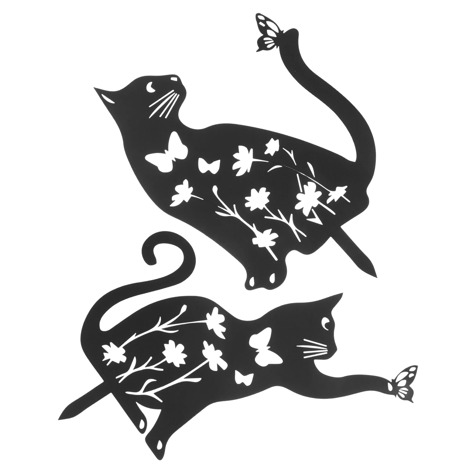 2 Pcs Garden Ornaments Cat Stake Decorative Crafts Sculpture Realistic Iron Yard Cat Metal Decorative Garden Stakes Outdoor
2 Pcs Garden Ornaments Cat Stake Decorative Crafts Sculpture Realistic Iron Yard Cat Metal Decorative Garden Stakes Outdoor