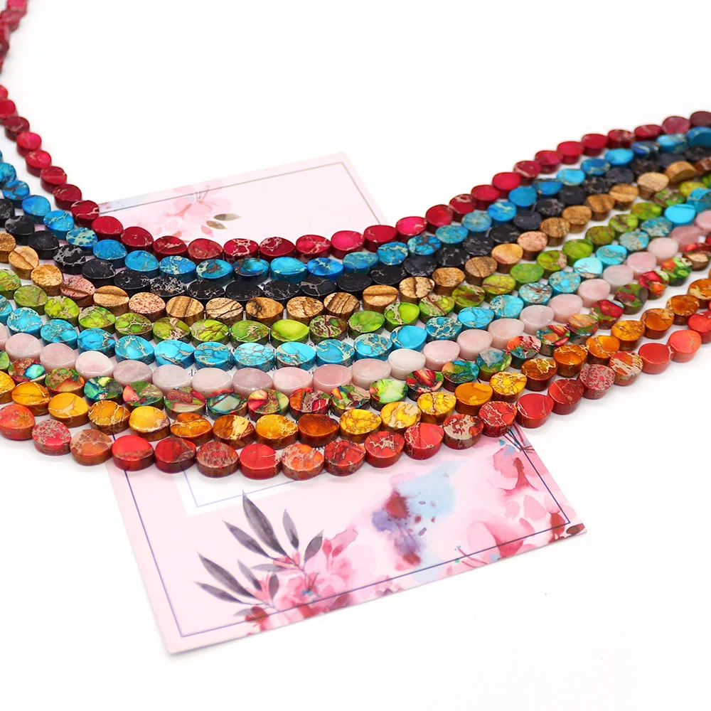 Retro Teardrop-Shaped Imperial Stone Bead 8x10mm Semi-Precious Straight-Hole Fashion Necklace Bracelet Earring Jewelry Accessory
Retro Teardrop-Shaped Imperial Stone Bead 8x10mm Semi-Precious Straight-Hole Fashion Necklace Bracelet Earring Jewelry Accessory