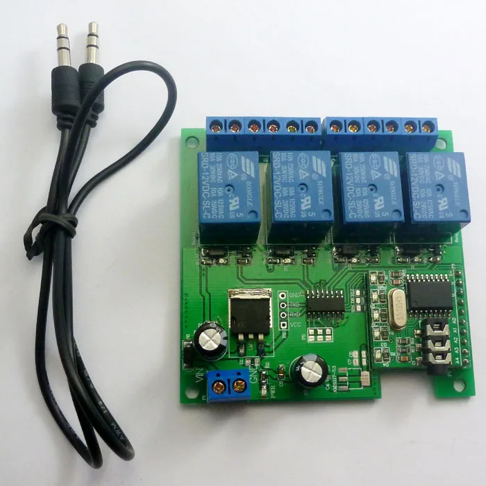 DC 12V 4CH DTMF реле MT8870 телефон голосовой декодер модуль дистанционного управления
DC 12V 4CH DTMF реле MT8870 телефон голосовой декодер модуль дистанционного управления