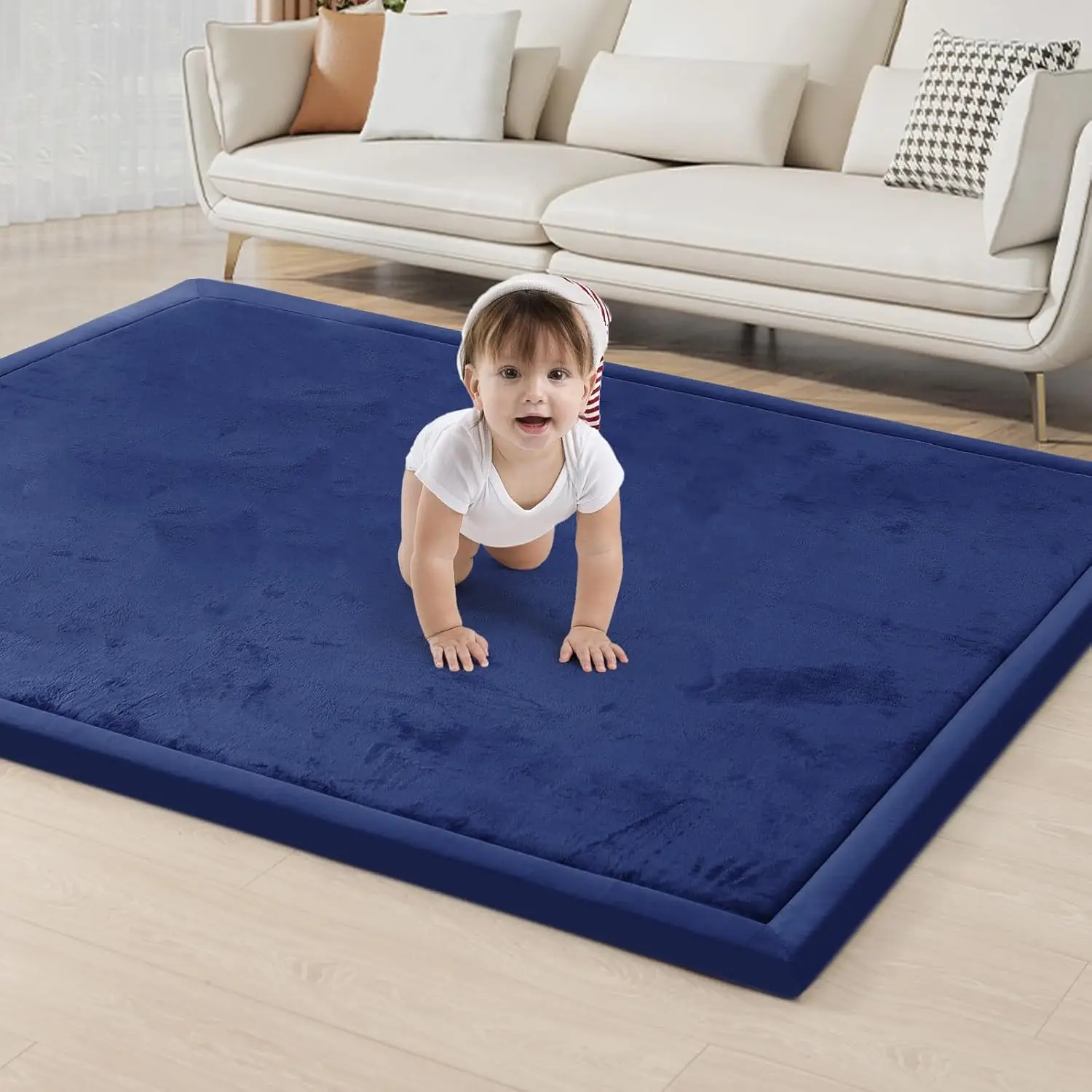 Coral Velvet Crawling Rugs Handmade Weaving Plush Foam Children Play Crawling Mat Soft & Thick Exercise Mat
Coral Velvet Crawling Rugs Handmade Weaving Plush Foam Children Play Crawling Mat Soft & Thick Exercise Mat