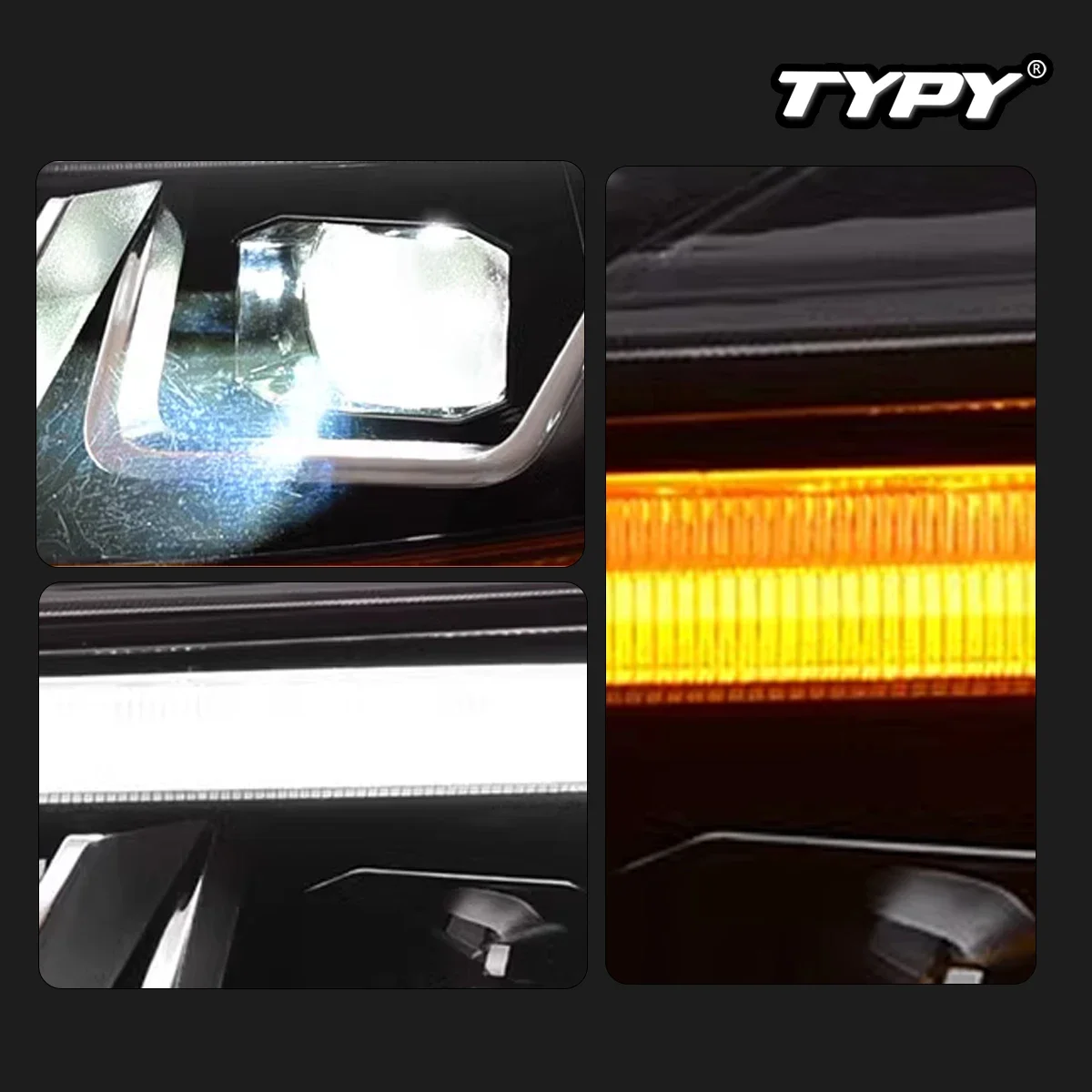 TYPY Car Lights For Ford Mustang Headlight 2018-2023 LED Projetor head Lamp Daytime Running Light Automotive Accessories
TYPY Car Lights For Ford Mustang Headlight 2018-2023 LED Projetor head Lamp Daytime Running Light Automotive Accessories