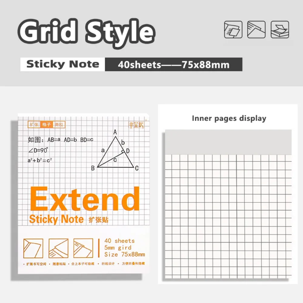 Multi-functional Lined/Blank/Grid Sticky Notes Clear See-Through No Blocking Text Extend Sticky Notes Self-Stick Notes Gift
Multi-functional Lined/Blank/Grid Sticky Notes Clear See-Through No Blocking Text Extend Sticky Notes Self-Stick Notes Gift