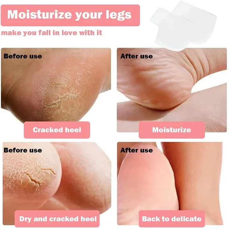 Silicone Heel Protectors Forefoot Gel Pads Cushion Inserts Foot Comfort Blister Prevention for Women Men Shoes Pain Relief
Silicone Heel Protectors Forefoot Gel Pads Cushion Inserts Foot Comfort Blister Prevention for Women Men Shoes Pain Relief