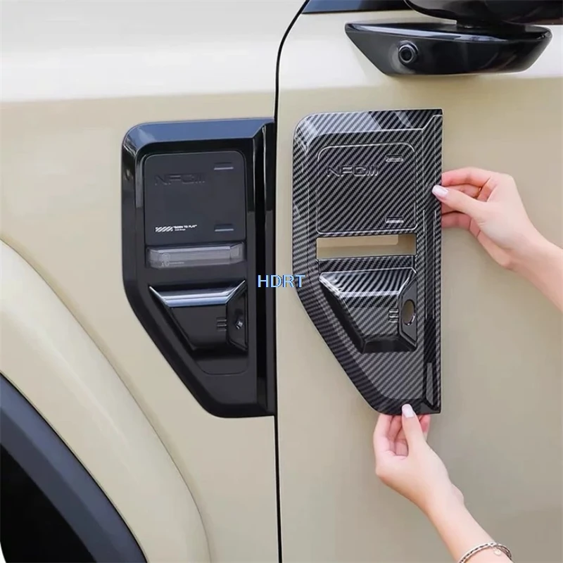 For Chery iCar V27/iCaur V27 2026 + Car Leaf Fender Side Mark Camera Cover Kit Protector Decoration Accessories Exterior Sticker
For Chery iCar V27/iCaur V27 2026 + Car Leaf Fender Side Mark Camera Cover Kit Protector Decoration Accessories Exterior Sticker