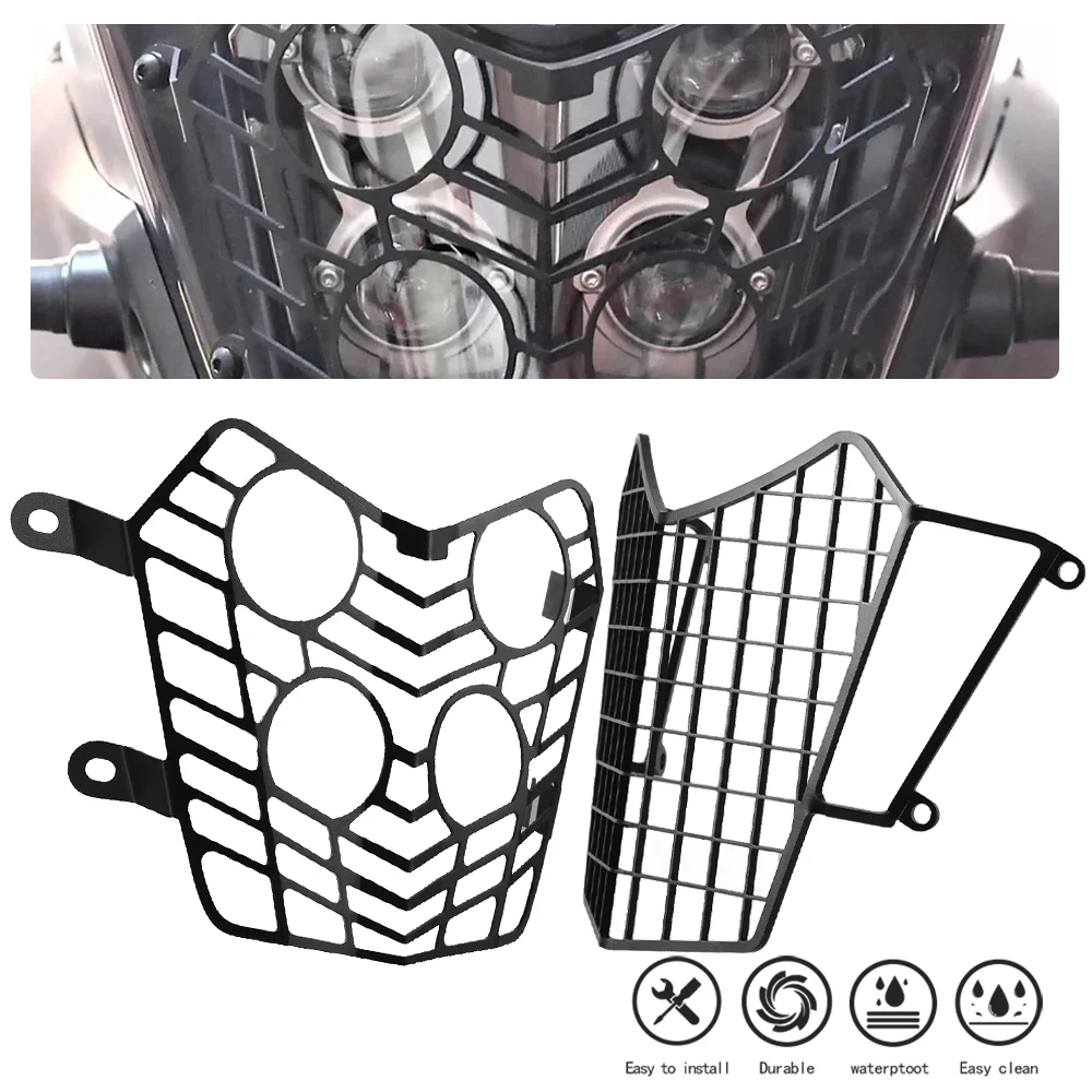For YAMAHA Tenere700 T7 Rally XTZ700 Tenere 700 2019-2023 2024 Tenere 700 Headlight Accessories Protector Guard Grill Cover
For YAMAHA Tenere700 T7 Rally XTZ700 Tenere 700 2019-2023 2024 Tenere 700 Headlight Accessories Protector Guard Grill Cover