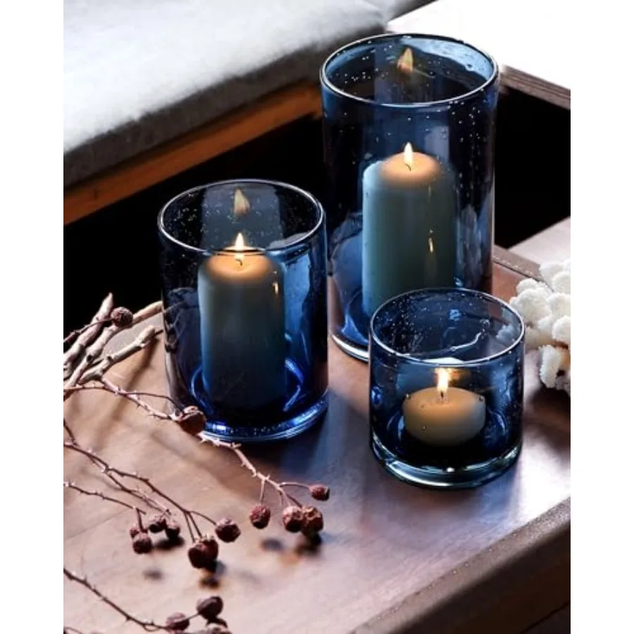 Candle Holder for Pillar Tealights Modern Glass Hurricane Cylinder Vases Table Centerpieces Indoor and Outdoor Use Dining Table
Candle Holder for Pillar Tealights Modern Glass Hurricane Cylinder Vases Table Centerpieces Indoor and Outdoor Use Dining Table