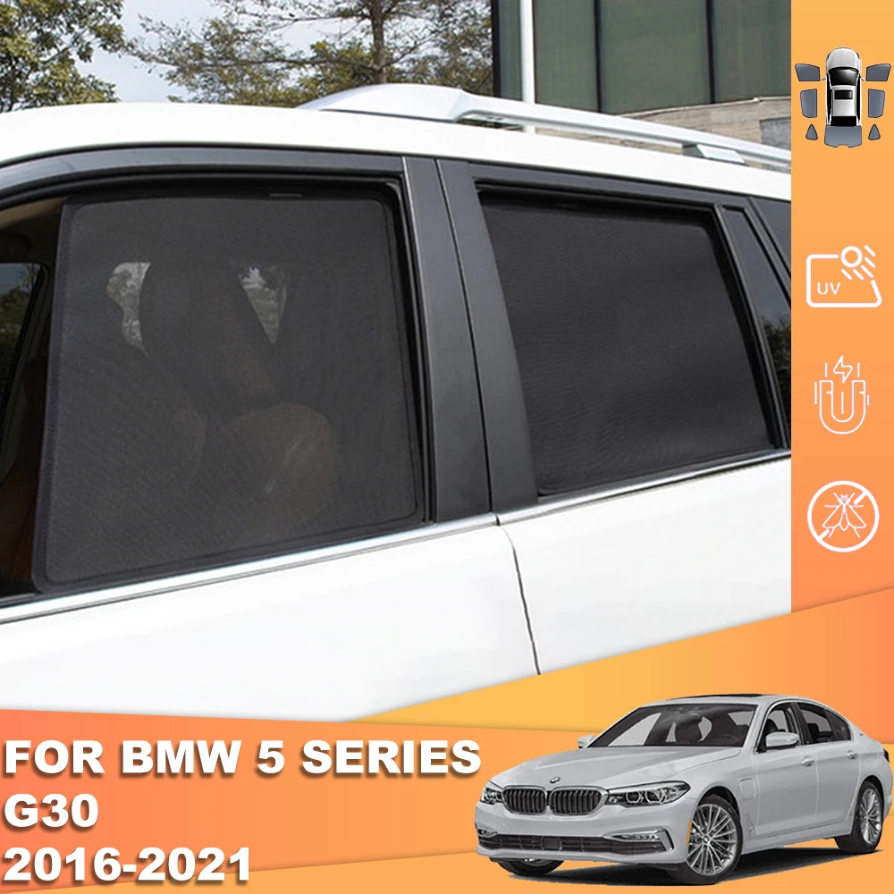 For BMW 5 Series G30 2017-2023 Magnetic Car SunShade Shield Front Windshield Mesh Curtain Rear Side Baby Window Sun shade Visor
For BMW 5 Series G30 2017-2023 Magnetic Car SunShade Shield Front Windshield Mesh Curtain Rear Side Baby Window Sun shade Visor