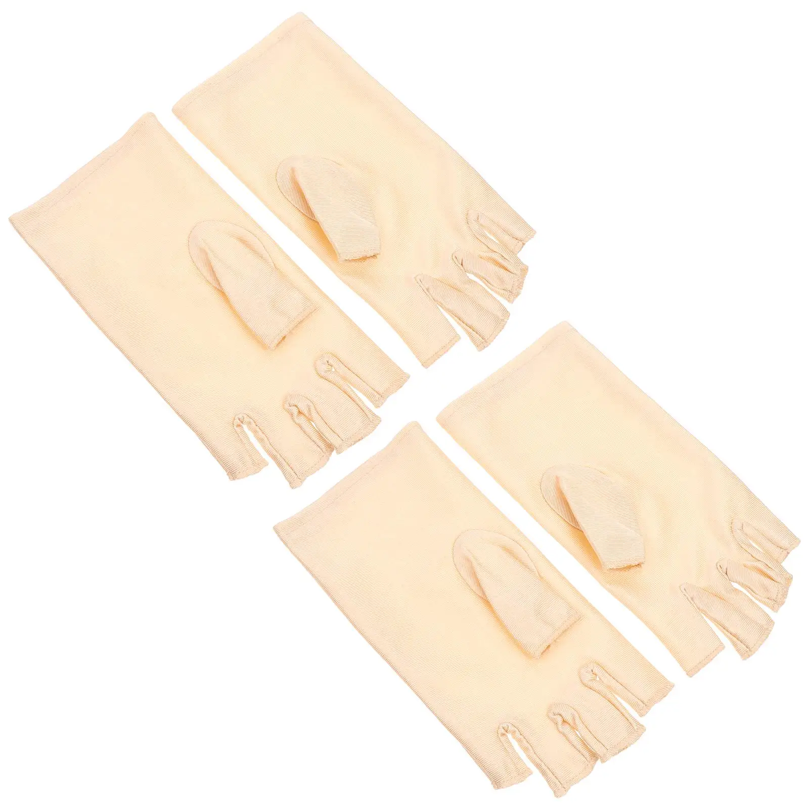 2 Pairs Sunscreen Finger Gloves Breathable Spandex Half-Finger Cycling Riding Sports Touch Screen Elastic Skin Color
2 Pairs Sunscreen Finger Gloves Breathable Spandex Half-Finger Cycling Riding Sports Touch Screen Elastic Skin Color