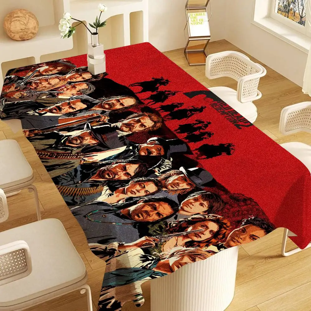 Action Game Red Dead R-Redemption Tablecloth Home Dinner Party Wedding Banquet Outdoor Party Cover Hotel Decoration Tablecloths
Action Game Red Dead R-Redemption Tablecloth Home Dinner Party Wedding Banquet Outdoor Party Cover Hotel Decoration Tablecloths